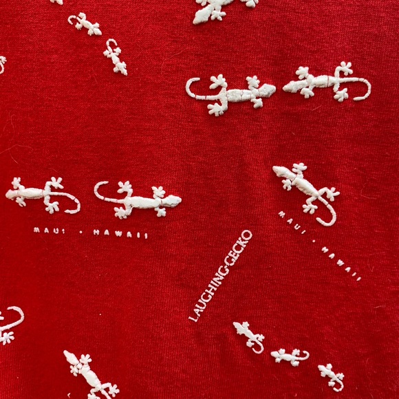 Vintage Laughing Gecko Maui Tank Top. - Picture 3 of 4